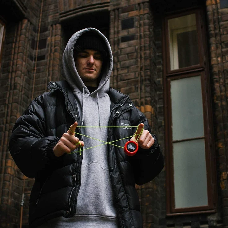YoyoFactory ONE Yo-Yo - BLAU (Vom Anfänger Zum Profi, Moderne Leistung YoYo, Metall Kugellager, Schnur und Anleitung Enthalten) – Bild 7