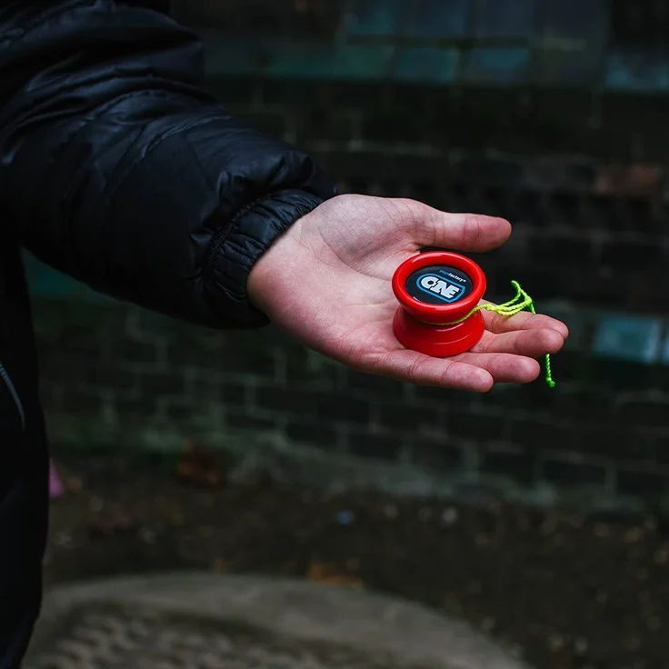 YoyoFactory ONE Yo-Yo - BLAU (Vom Anfänger Zum Profi, Moderne Leistung YoYo, Metall Kugellager, Schnur und Anleitung Enthalten) – Bild 8