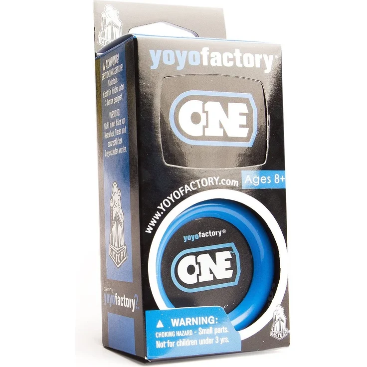 YoyoFactory ONE Yo-Yo - BLAU (Vom Anfänger Zum Profi, Moderne Leistung YoYo, Metall Kugellager, Schnur und Anleitung Enthalten) – Bild 5