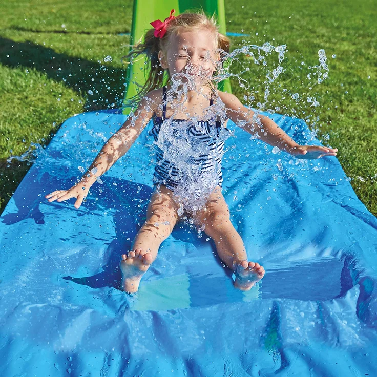 TP Toys Wasserrutsche Rutschmatte | Blau | 600x100 cm – Bild 2