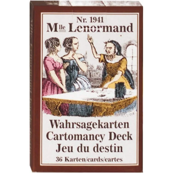 Piatnik - 194115 Mlle.Lenormand Tarot & Wahrsagekarten – Bild 1