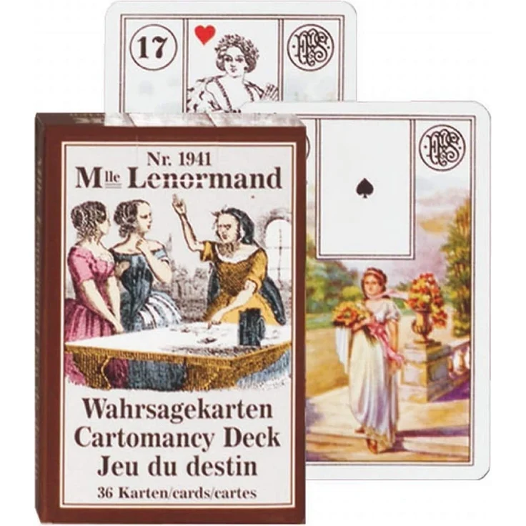 Piatnik - 194115 Mlle.Lenormand Tarot & Wahrsagekarten – Bild 2