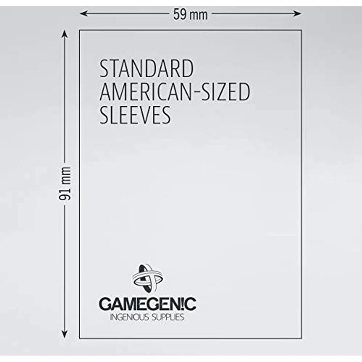 Standard American-Sized: Matte Clear – Green (59 x 91 mm, 50 Stk. ) - Preisvergleich – Bild 5