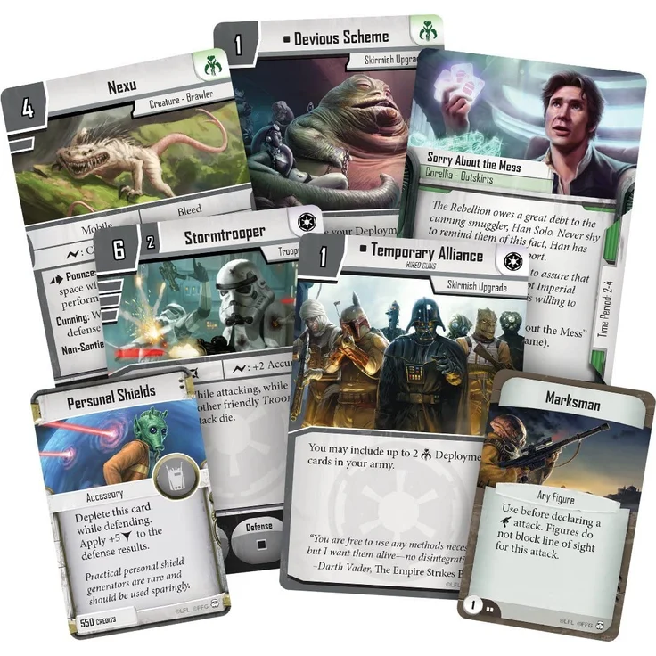 Fantasy Flight Games FFGSWI01 Star Wars Board Game & Extension, Mehrfarbig, Standard – Bild 6