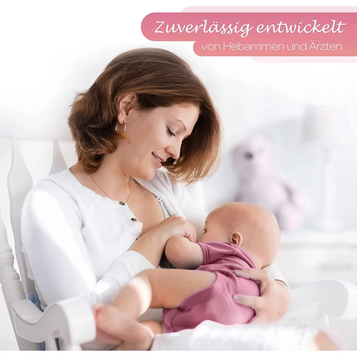 Silberkappen Brustwarzenschutz Größe M Silber – Bild 4