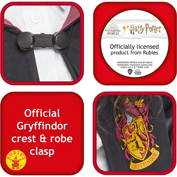 Rubie's kostüm Harry Potter Gryffindor junior schwarz Polyester - Preisvergleich – Bild 4