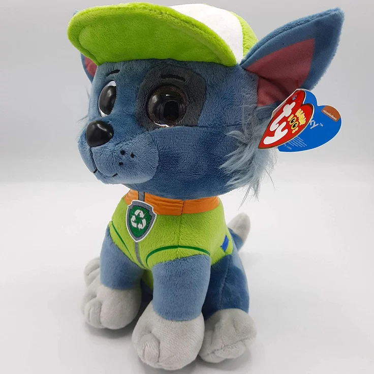 TY 41212 - Paw Patrol, Rocky mit glitzer Augen, 15 cm – Bild 3