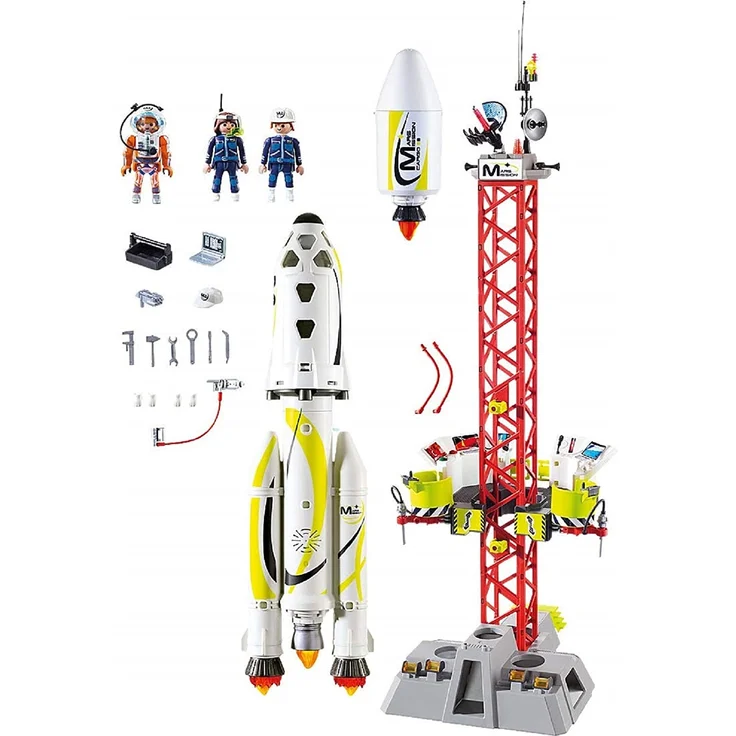Playmobil Space 9488 Mars-Rakete mit Startrampe, Ab 6 Jahren – Bild 4
