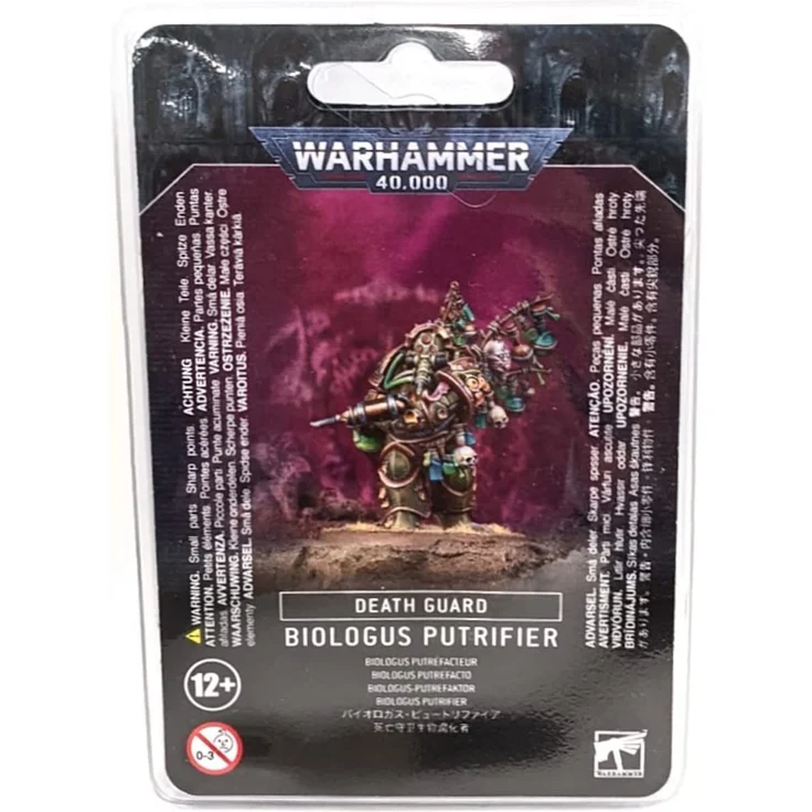 Warhammer 40,000 Chaos Space Marines Death Guard Biologus Putrifier 43-24