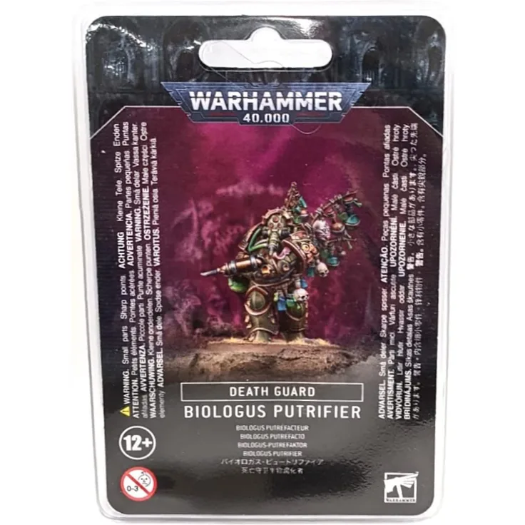 Warhammer 40,000 Chaos Space Marines Death Guard Biologus Putrifier 43-24