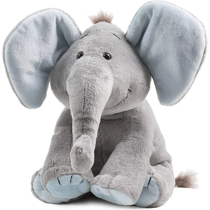 Schaffer Knuddel mich! 5183 Sugarbaby Blue Plüsch-Elefant, Blau, Größe L 30 cm – Bild 1