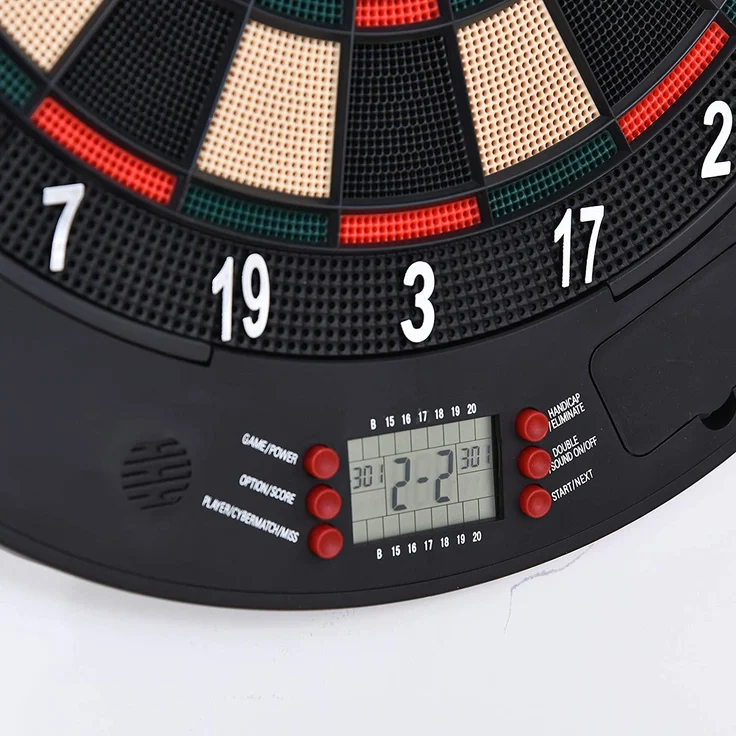 HOMCOM Elektronische Dartscheibe für 8 Spieler mehrfarbig – Bild 7