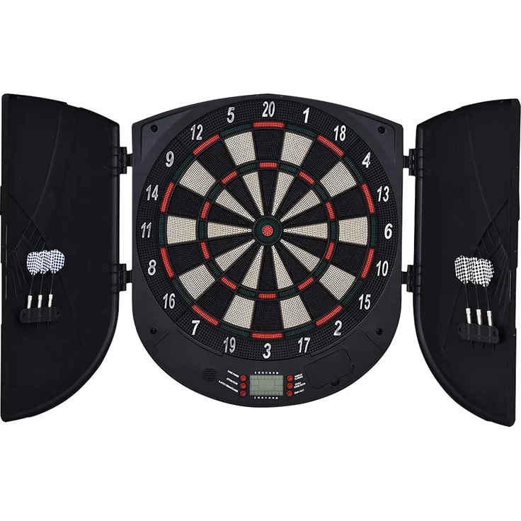 HOMCOM Elektronische Dartscheibe für 8 Spieler mehrfarbig – Bild 1