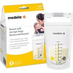 Medela Muttermilchbeutel, hygienisch, platzsparend, auslaufsicher (50 Stück) - Preisvergleich