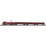 Piko 57178 H0 StartSet Railjet Lok + 3 Wagen BB Ep. 6 mit Bettung