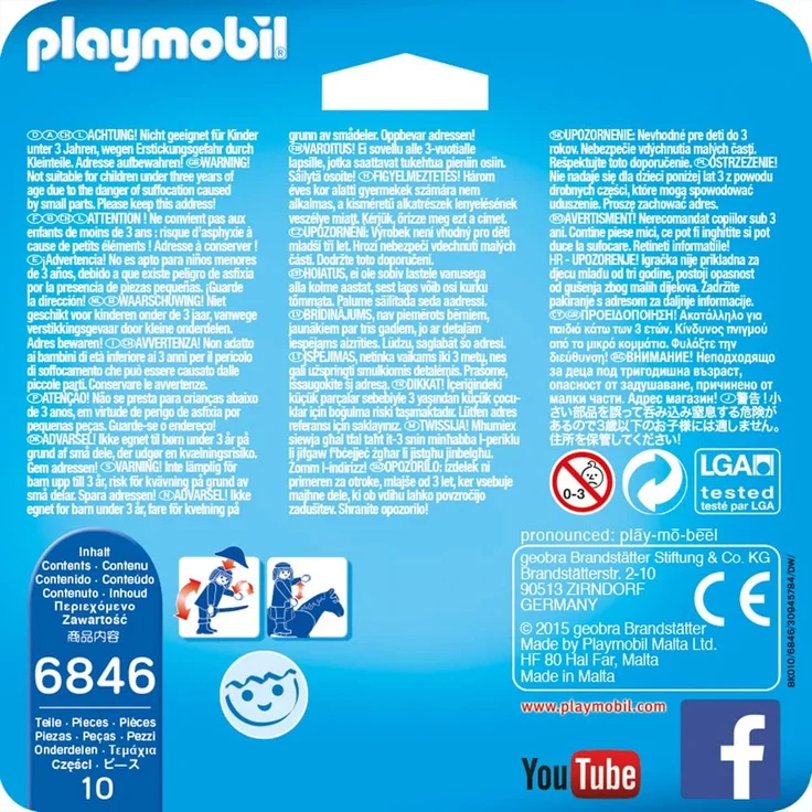 Playmobil 6846 - Duo Pack Pirat und Soldat – Bild 3