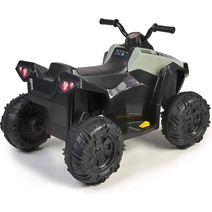 FEBER - Quad-Boxer, Elektrofahrzeug mit batterie 12 V, grün (Famosa 800012541) – Bild 4
