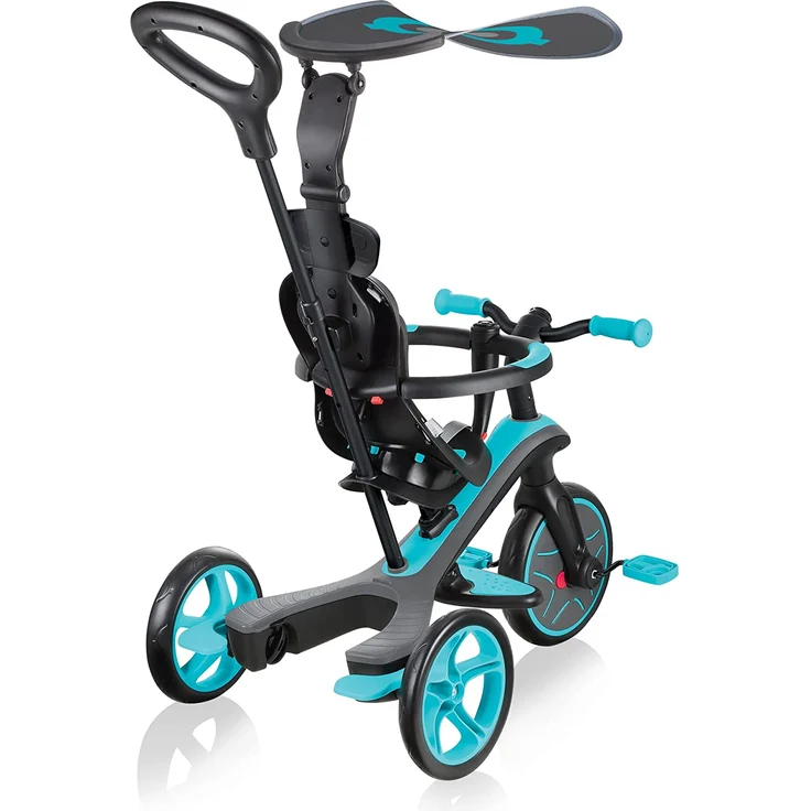 Globber Trike Explorer Balance - Rad - Dreirad - Laufrad, 4-in-1, Blau, Schwarz – Bild 6