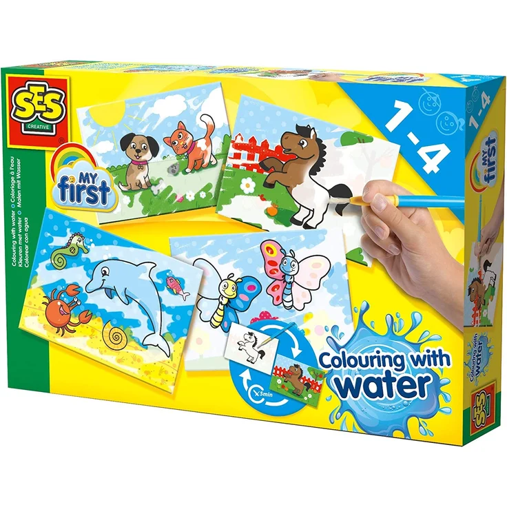 ausmalen mit Farbe und Wasser – Bild 8