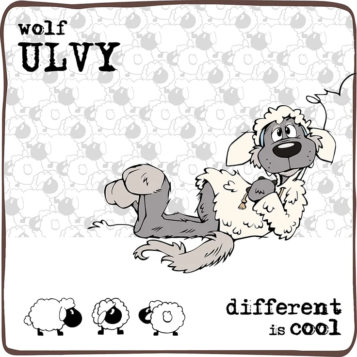 NICI Schlüsselanhänger - Wolf Ulvy – Bild 2