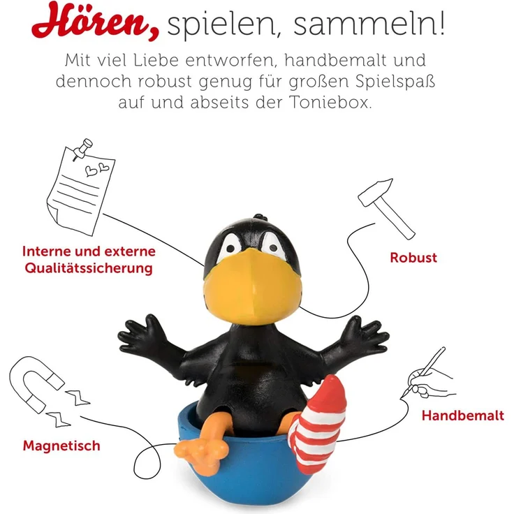 tonies® Hörfigur Der kleine Rabe Socke - Alles erlaubt? – Bild 3