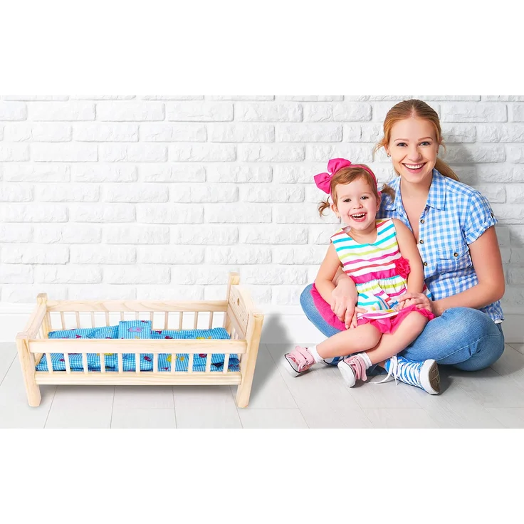 Small Foot Puppenbett aus Holz 42x23x26 cm - Preisvergleich – Bild 3