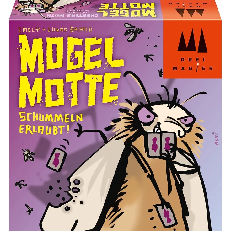 Schmidt Spiele 40862 Mogel Motte, Drei Magier Kartenspiel – Bild 1