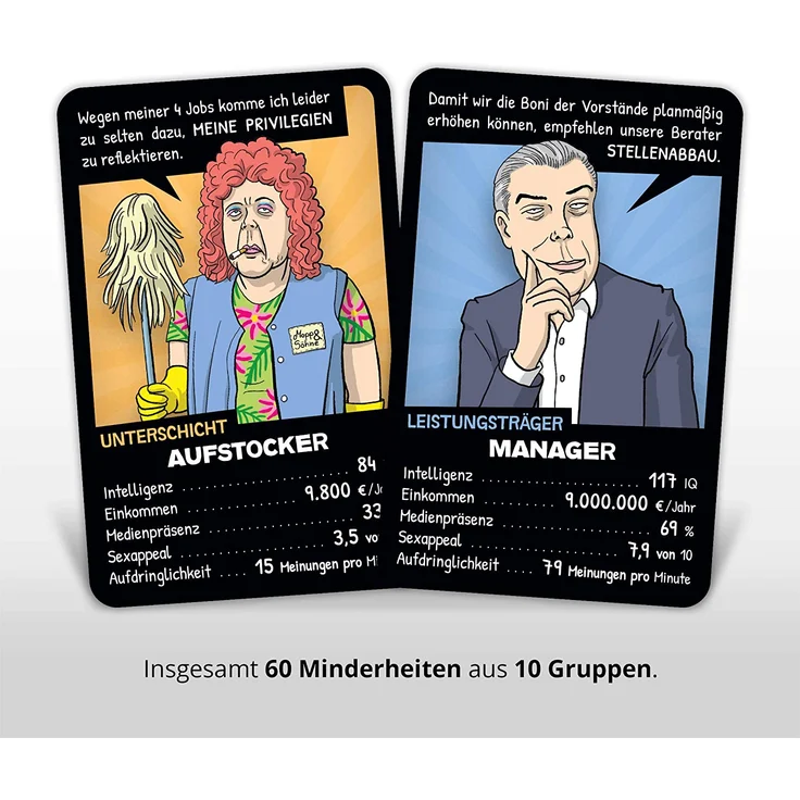 Minderheiten Quartett (Kartenspiel) – Bild 5