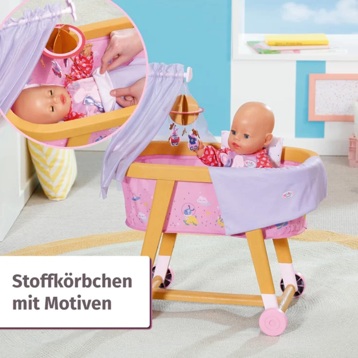 Zapf Creation - BABY born Gute Nacht Stubenwagen - Preisvergleich – Bild 3