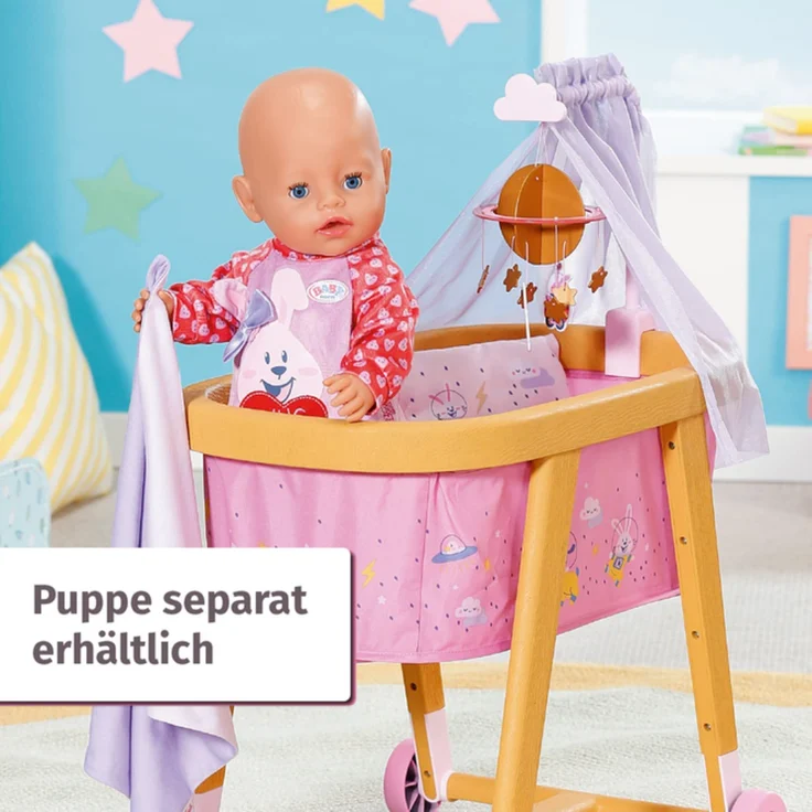 Zapf Creation - BABY born Gute Nacht Stubenwagen - Preisvergleich – Bild 6