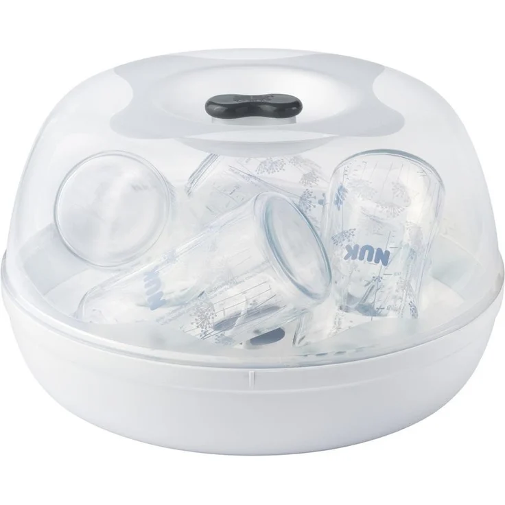 NUK 'Micro Express Plus' Mikrowellen Sterilisator Weiß – Bild 1