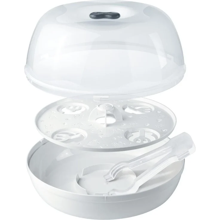 NUK 'Micro Express Plus' Mikrowellen Sterilisator Weiß – Bild 3