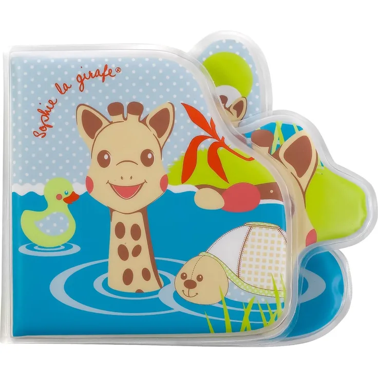 Sophie die Giraffe Badebuch - Blau