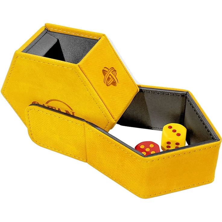 GGS60021 - Catan Hexatower - Würfelturm, gelb - Preisvergleich – Bild 3
