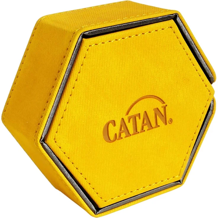 GGS60021 - Catan Hexatower - Würfelturm, gelb - Preisvergleich – Bild 1
