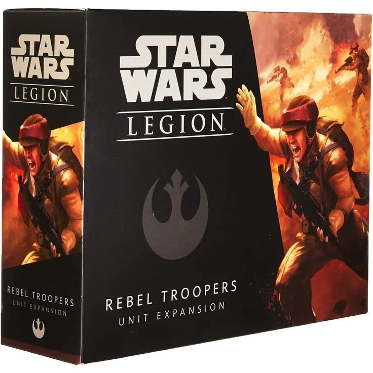 Fantasy Flight Games FFGSWL05 Star Wars: Legion Rebel Troopers Einheit, Mehrfarbig – Bild 1