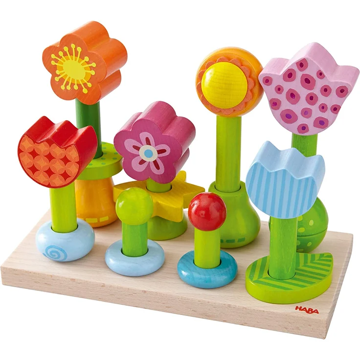 HABA® - Steckspiel Blumengarten - Preisvergleich – Bild 1