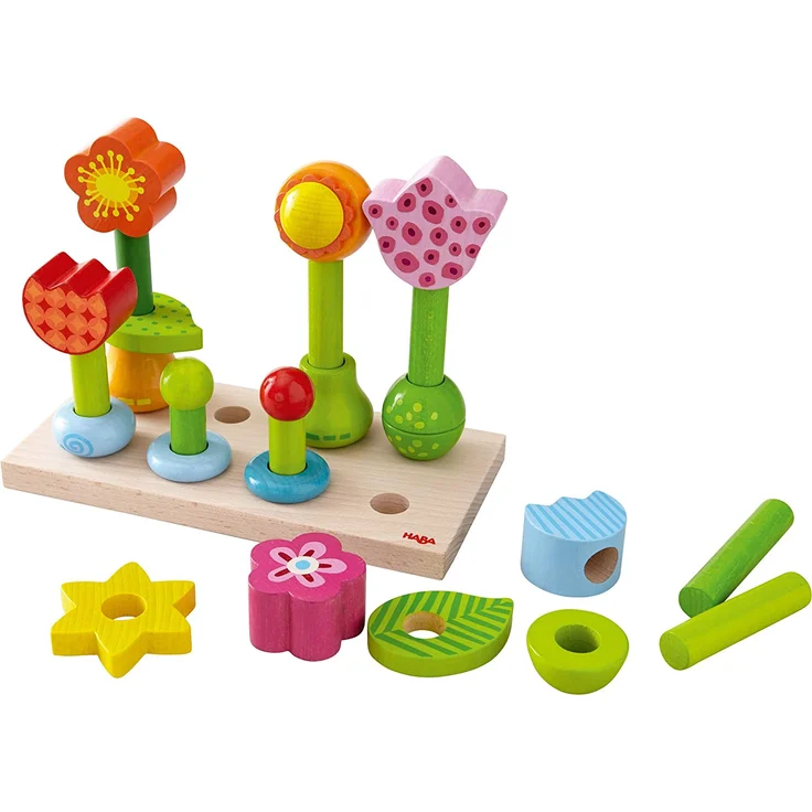 HABA® - Steckspiel Blumengarten - Preisvergleich – Bild 2