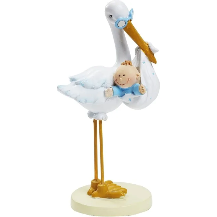 STORCH MIT BABY 11CM (BOY)