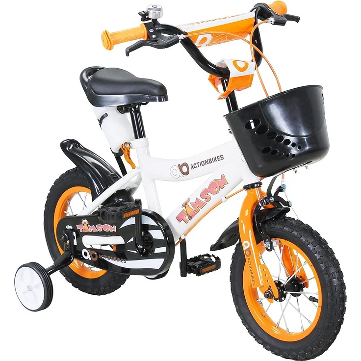 Actionbikes Kinderfahrrad Timson 12 Zoll Kinderrad Stützräder Fahrrad Kinder – Bild 1
