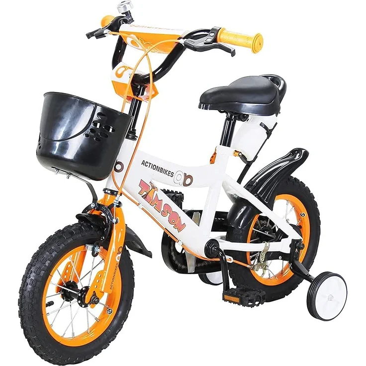 Actionbikes Kinderfahrrad Timson 12 Zoll Kinderrad Stützräder Fahrrad Kinder – Bild 2