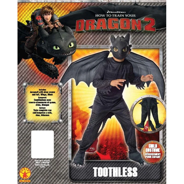 Rubie's 3610103 - Toothless/Night Fury - Child, Verkleiden und Kostüme – Bild 5