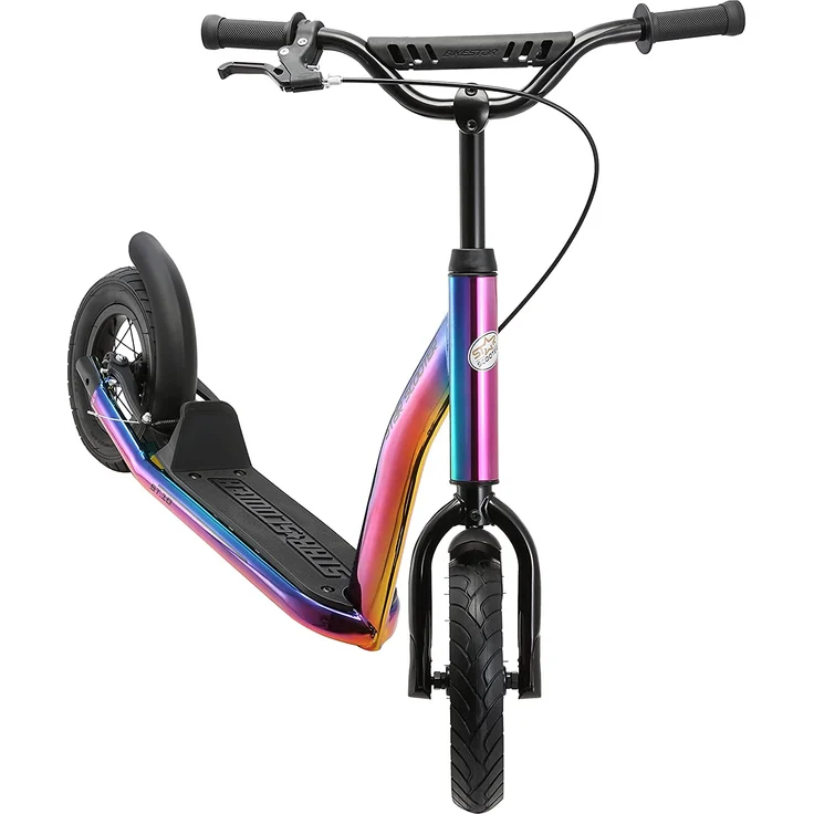 Star Scooter '10 Zoll New Gen', ab 5 Jahren, höhenverstellbar bis 77 cm, mit Handbremse, chrom – Bild 8