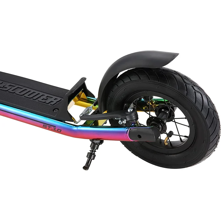 Star Scooter '10 Zoll New Gen', ab 5 Jahren, höhenverstellbar bis 77 cm, mit Handbremse, chrom – Bild 4