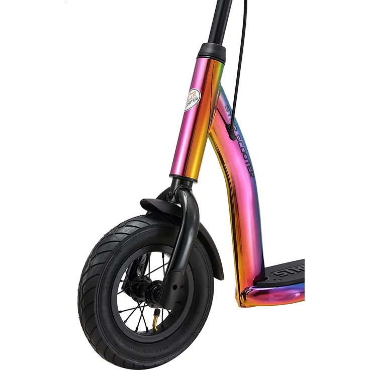 Star Scooter '10 Zoll New Gen', ab 5 Jahren, höhenverstellbar bis 77 cm, mit Handbremse, chrom – Bild 5