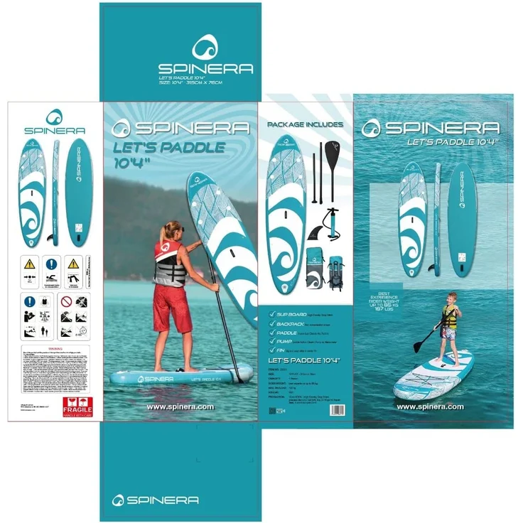 Spinera Stand Up Paddle Board Lets Paddle 10. 4 – Bild 8