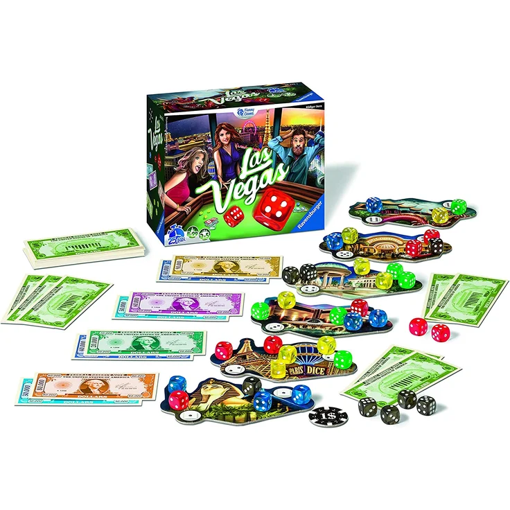 Ravensburger 26745 - Las Vegas - Gesellschaftsspiel - Ideal für Familien- und Freundeabende - Preisvergleich – Bild 3