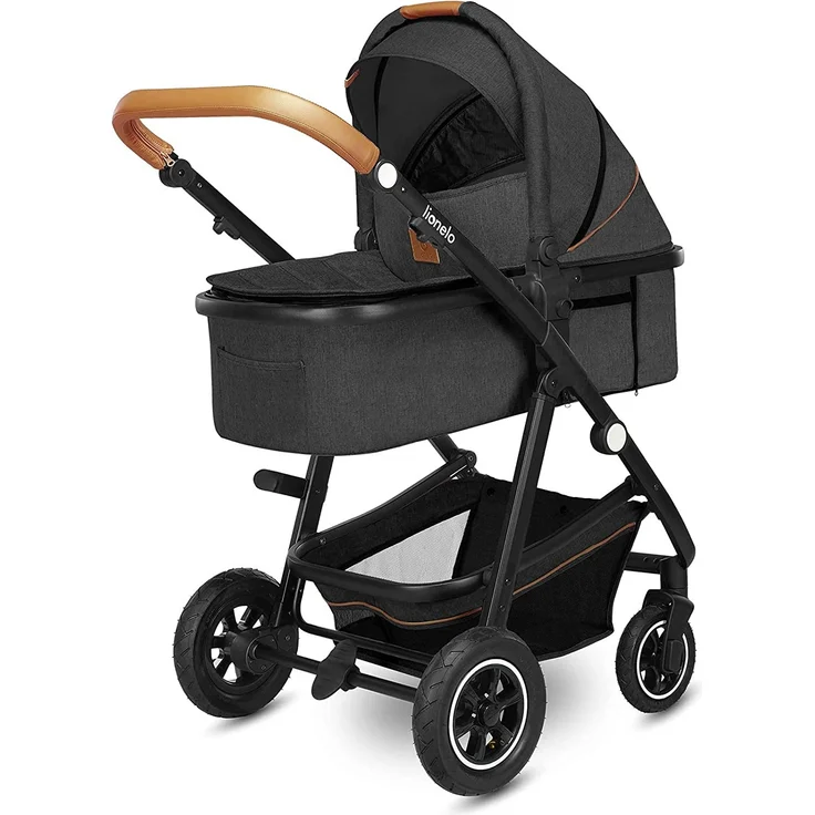Lionelo 'Amber' Kombikinderwagen 2 in 1 Graphite – Bild 6