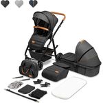 Lionelo 'Amber' Kombikinderwagen 2 in 1 Graphite