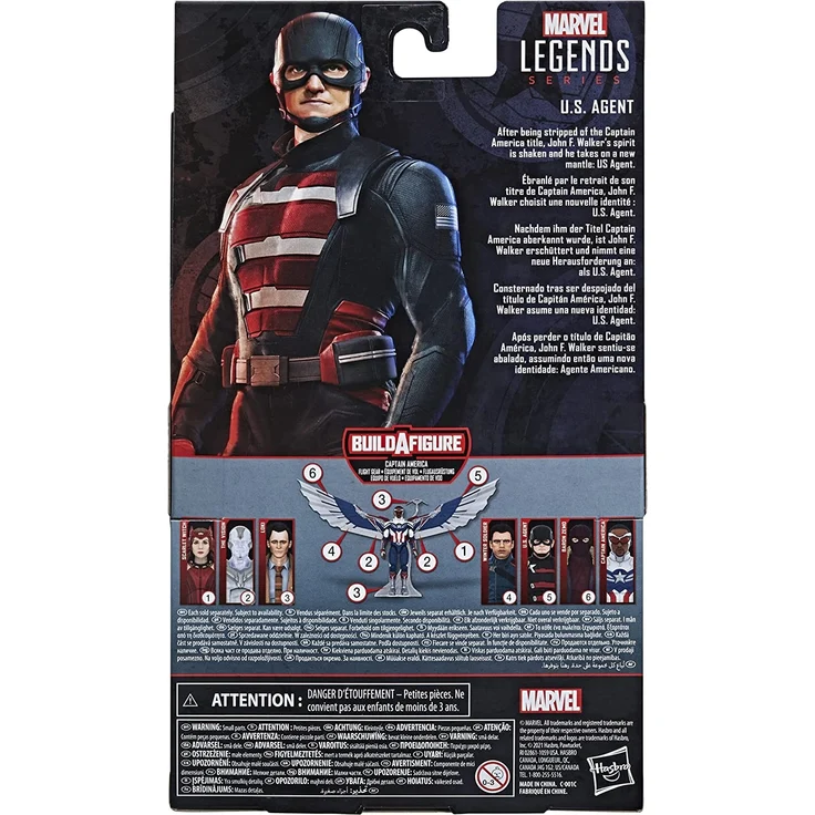 aktionsfigur Avengers Legends U. S. Agent 15 cm blau – Bild 8